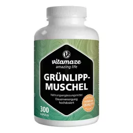 GRÜNLIPPMUSCHEL 500 mg tobolky s vysokou dávkou, 300 ks