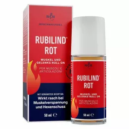 RUBILIND červený roll-on na svaly a klouby, 50 ml