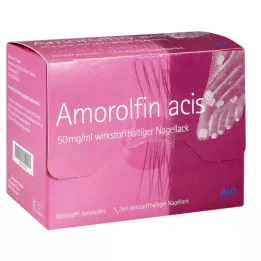 AMOROLFIN acis 50 mg/ml lak na nehty obsahující účinnou látku, 3 ml