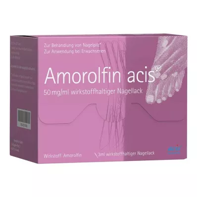 Amorolfin acis® 50 mg/ml aktivní lak na nehty, 3 ml