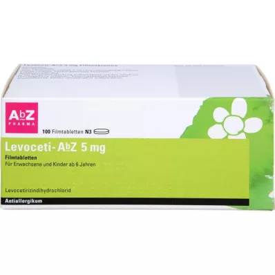 LEVOCETI-AbZ 5 mg potahované tablety, 100 ks