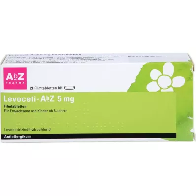 LEVOCETI-AbZ 5 mg potahované tablety, 20 ks