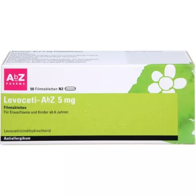 LEVOCETI-AbZ 5 mg potahované tablety, 50 ks