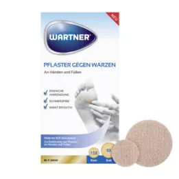 WARTNER Náplast proti bradavicím, 24 ks