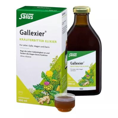 GALLEXIER Bylinný hořký elixír Salus Flü.z.E., 500 ml