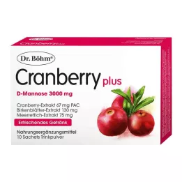 DR.BÖHM Brusinky plus granule, 10 ks
