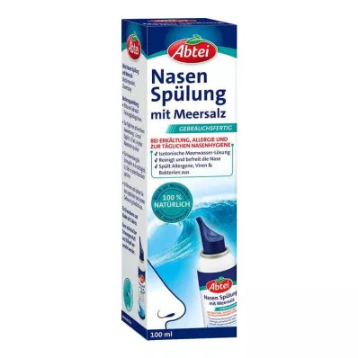 Abbey nosní výplach s mořskou solí ve spreji, 100 ml