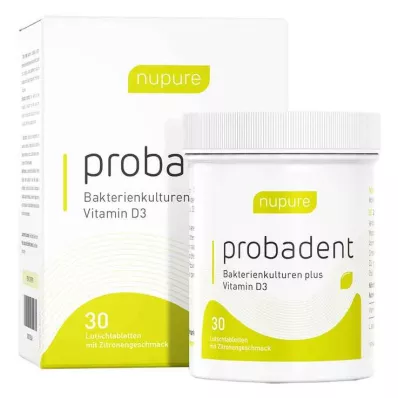 NUPURE probadent probiotic for bad breath Lut., 30 ks
