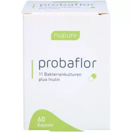 NUPURE probaflor Probiotika pro obnovu střev Kps, 60 ks