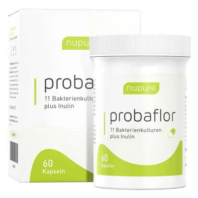 NUPURE probaflor Probiotika pro obnovu střev Kps, 60 ks