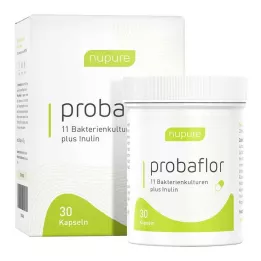 NUPURE probaflor Probiotika pro obnovu střev Kps, 30 ks