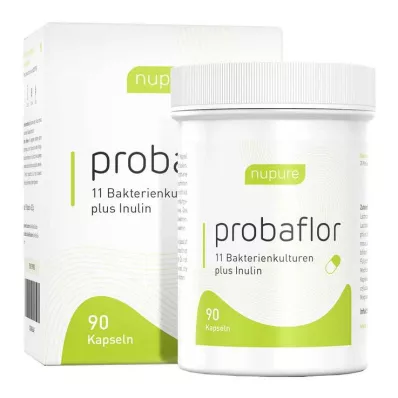 NUPURE probaflor Probiotika pro obnovu střev Kps, 90 ks