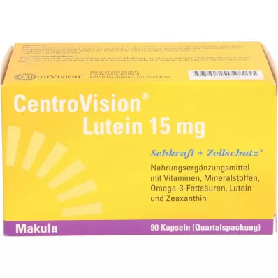 CENTROVISION Lutein 15 mg kapsle, 90 kapslí