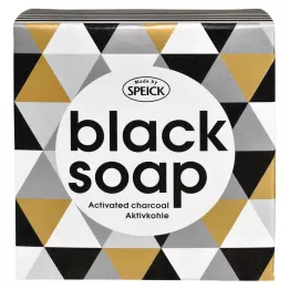 MADE BY SPEICK Mýdlo s aktivním uhlím Black Soap, 100 g