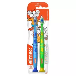 ELMEX Dětský zubní kartáček Duo Pack, 2 ks