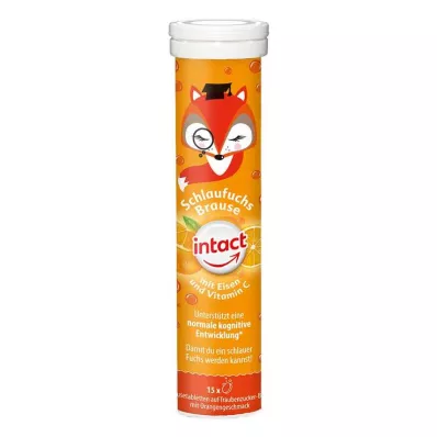 INTACT Šumivé tablety Schlaufuchs se železem, 15 ks
