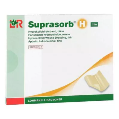 Suprasorb H hydrokoloidní obvaz tenký 5x5 cm, 10 kusů