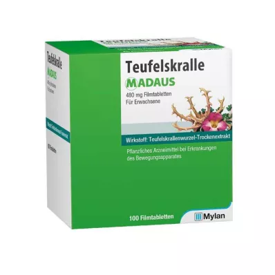 TEUFELSKRALLE MADAUS Potahované tablety, 100 ks