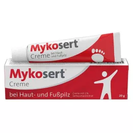 MYKOSERT Krém na kůži a plíseň nohou, 20 g