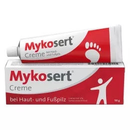 MYKOSERT Krém na kůži a plíseň nohou, 50 g