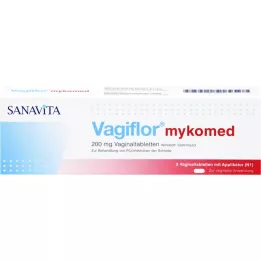 VAGIFLOR mykomed 200 mg vaginální tablety, 3 ks