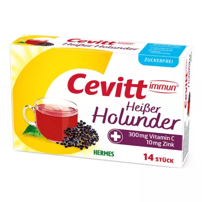 Cevitt immun horký bez cukru granule bez cukru, 14 ks