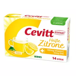 CEVITT Imunitní horký citron klasický granulát, 14 ks