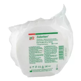ZELLETTEN Tampony 4x5 cm se sníženým obsahem bakterií, 500 ks
