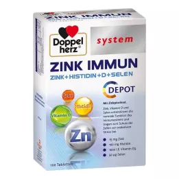 DOPPELHERZ Zinc Immune Depot System Tablets, 100 kapslí