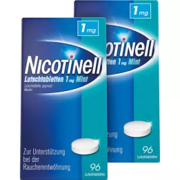 NICOTINELL Pastilky 1 mg máta, 2X96 St