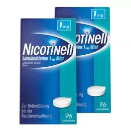 NICOTINELL Pastilky 1 mg máta, 2X96 St
