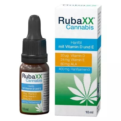 RUBAXX Konopné kapky pro orální užití, 10 ml