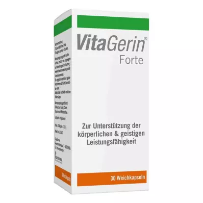 VITA GERIN Měkké kapsle Forte, 30 ks