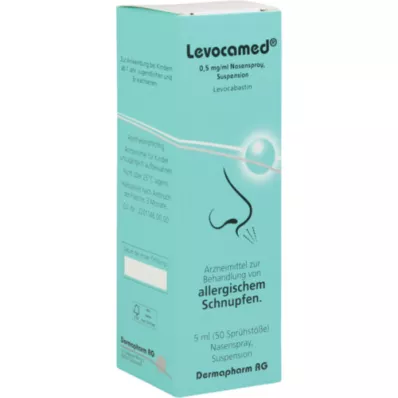 LEVOCAMED 0,5 mg/ml nosní sprejová suspenze, 5 ml