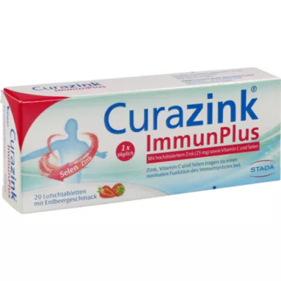 CURAZINK Pastilky ImmunPlus, 20 ks