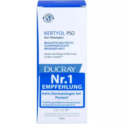 DUCRAY KERTYOL PSO Šamponová kúra, 125 ml