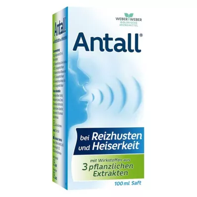 Antall šťáva na suchý kašel a chrapot, 100 ml