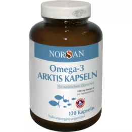 NORSAN Omega-3 Arctic Capsules, 120 kapslí