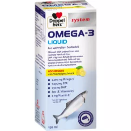 DOPPELHERZ Systém Omega-3 Liquid, 150 ml