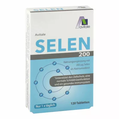 SELEN 200 µg tablety, 120 ks