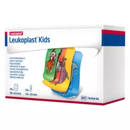 LEUKOPLAST dětské proužky 38x63mm/19x56mm po 50 ks, 100 ks