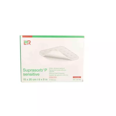 Suprasorb P sensitive PU-pěna neborová 15x20cm, 10 ks