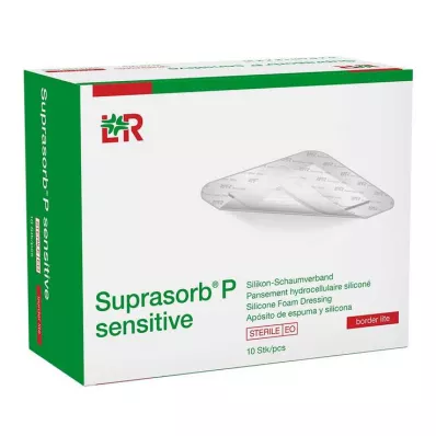 Suprasorb P sensitive PU-Schaumv.bor.lite 10x10cm, 10 ks