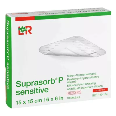 Suprasorb P sensitive PU-Schaumv.bor.lite 15x15cm, 10 ks