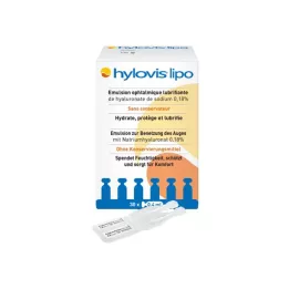 HYLOVIS oční kapky lipo jednodávkové pipety, 30X0,4 ml