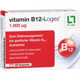VITAMIN B12-LOGES 1 000 μg kapsle, 60 ks