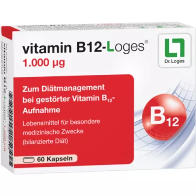 VITAMIN B12-LOGES 1 000 μg kapsle, 60 ks