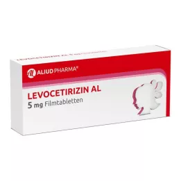 LEVOCETIRIZIN AL 5 mg potahované tablety, 50 ks
