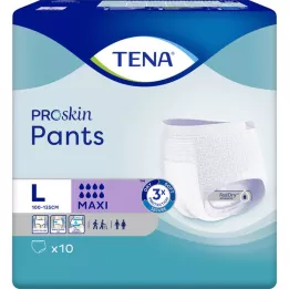 TENA PANTS maxi L kalhoty na jedno použití, 10 ks