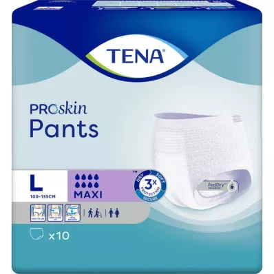 TENA PANTS maxi L kalhoty na jedno použití, 10 ks